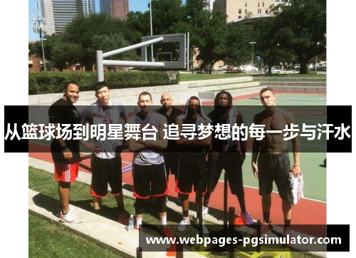 从篮球场到明星舞台 追寻梦想的每一步与汗水